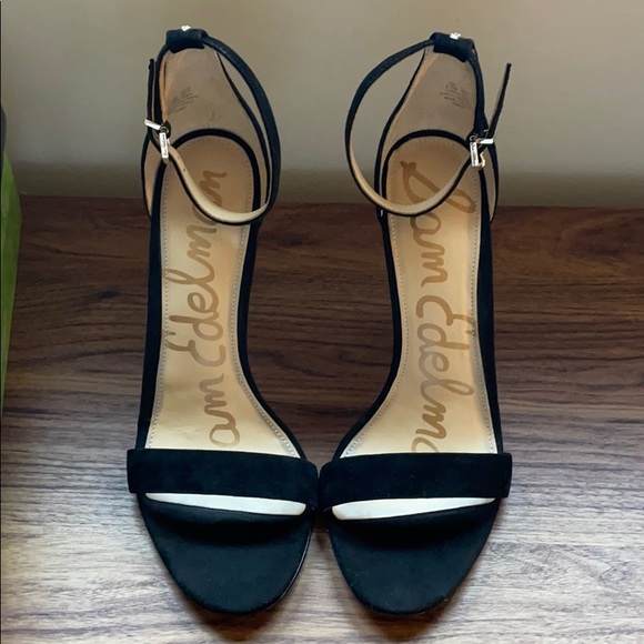 Sam Edelman black suede pumps - Picture 2 of 4